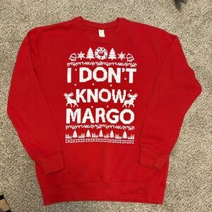 Christmas Vacation Red Crewneck Sweater